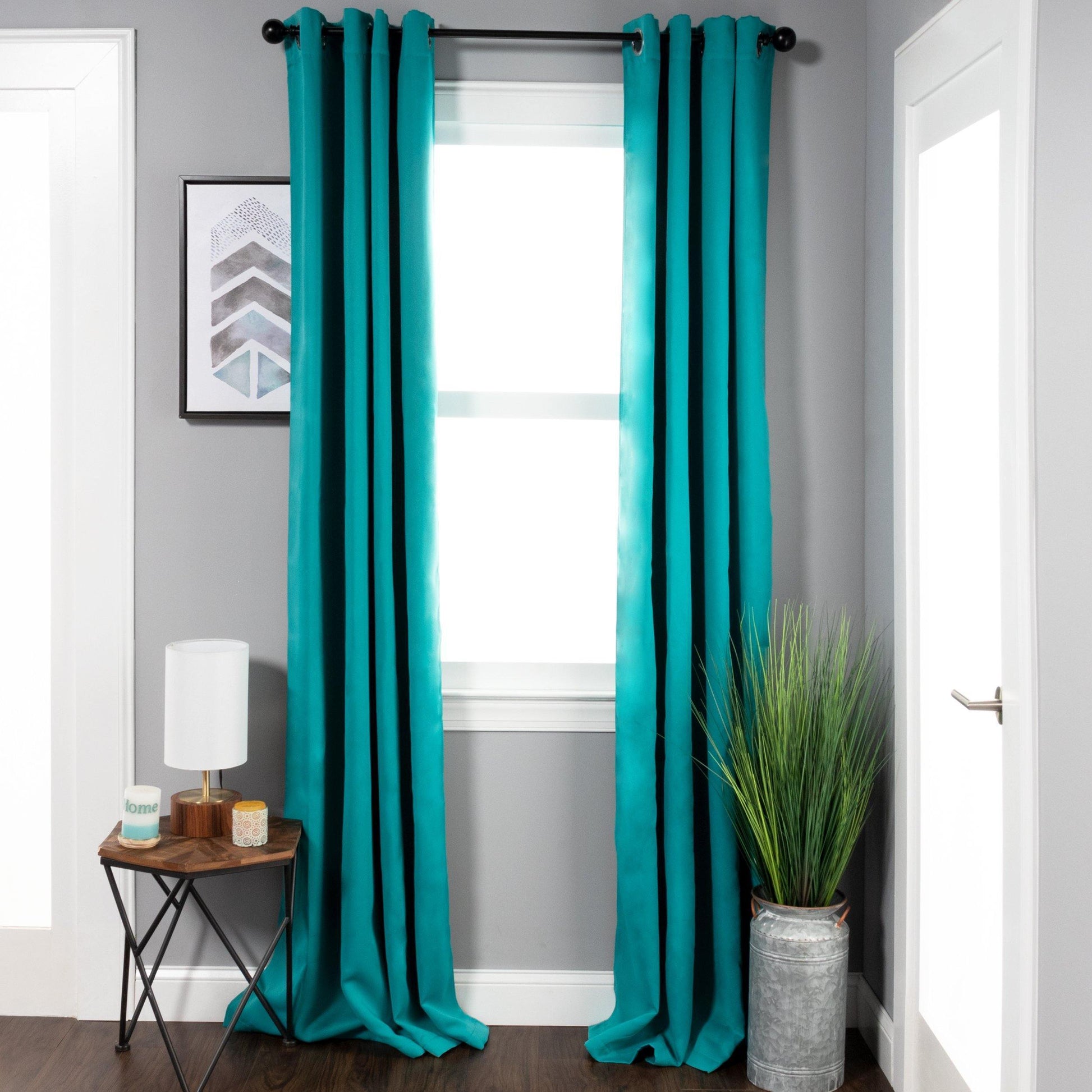 Blackout Drapes Thermal Bedroom Curtains Grommet Curtain Panels Energy Saving Curtains by Superior FredCo