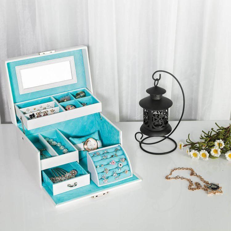 Blue Velvet Jewelry Box FredCo