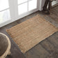 Bohemian Hand Woven Eco-Friendly Modern Jute Rug FredCo