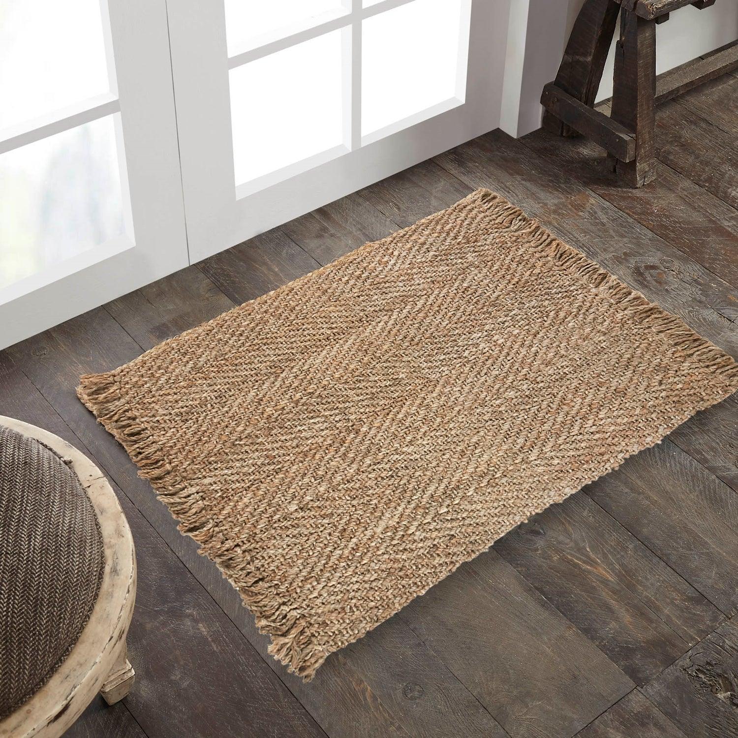 Bohemian Hand Woven Eco-Friendly Modern Jute Rug FredCo