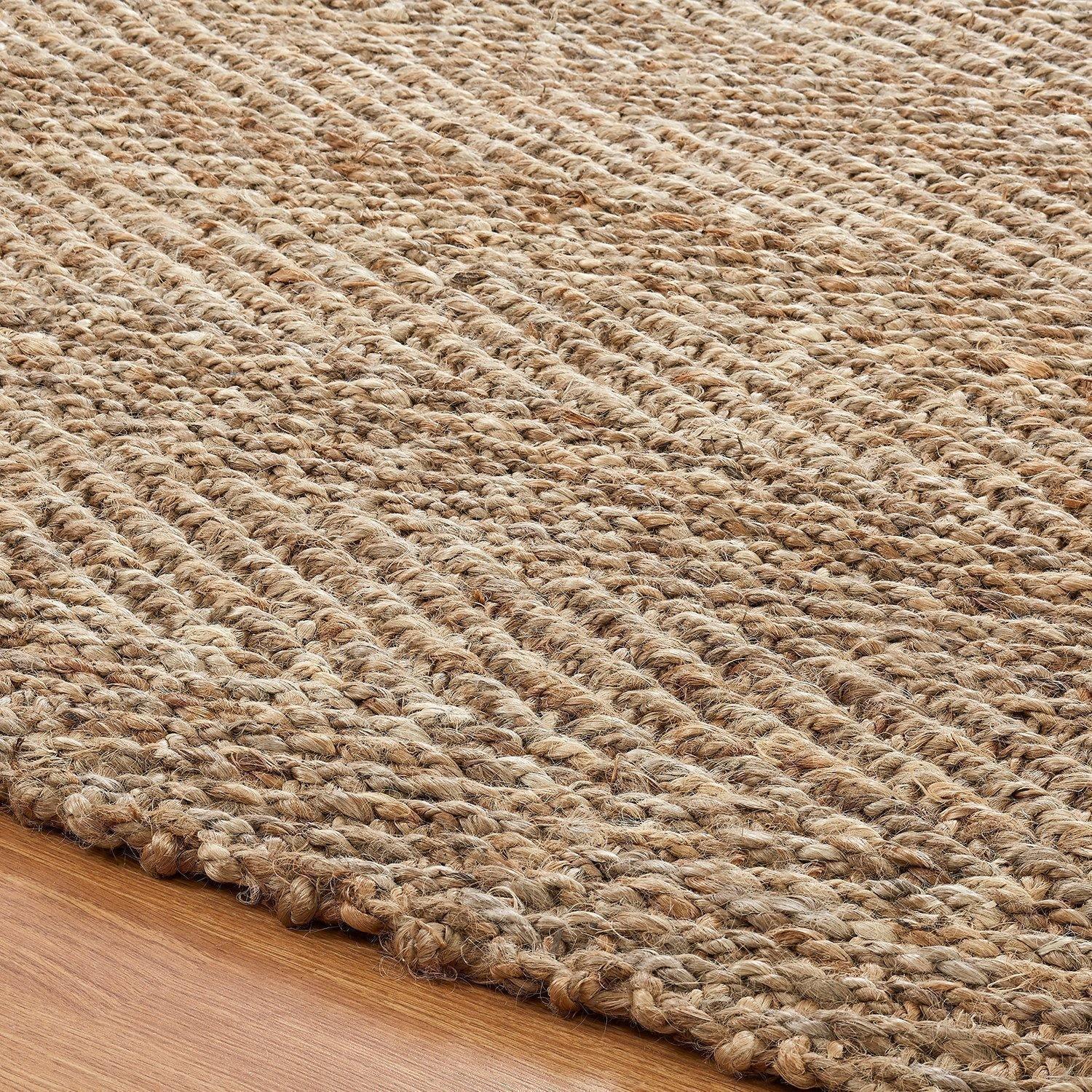 Bohemian Hand Woven Eco-Friendly Modern Jute Rug FredCo
