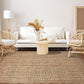 Bohemian Hand Woven Eco-Friendly Modern Jute Rug FredCo