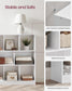Bookshelf with 11 Storage Compartments FredCo