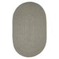 Braided Outdoor Reversible Solid Oval/Round Rug FredCo