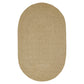 Braided Outdoor Reversible Solid Oval/Round Rug FredCo