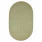 Braided Outdoor Reversible Solid Oval/Round Rug FredCo