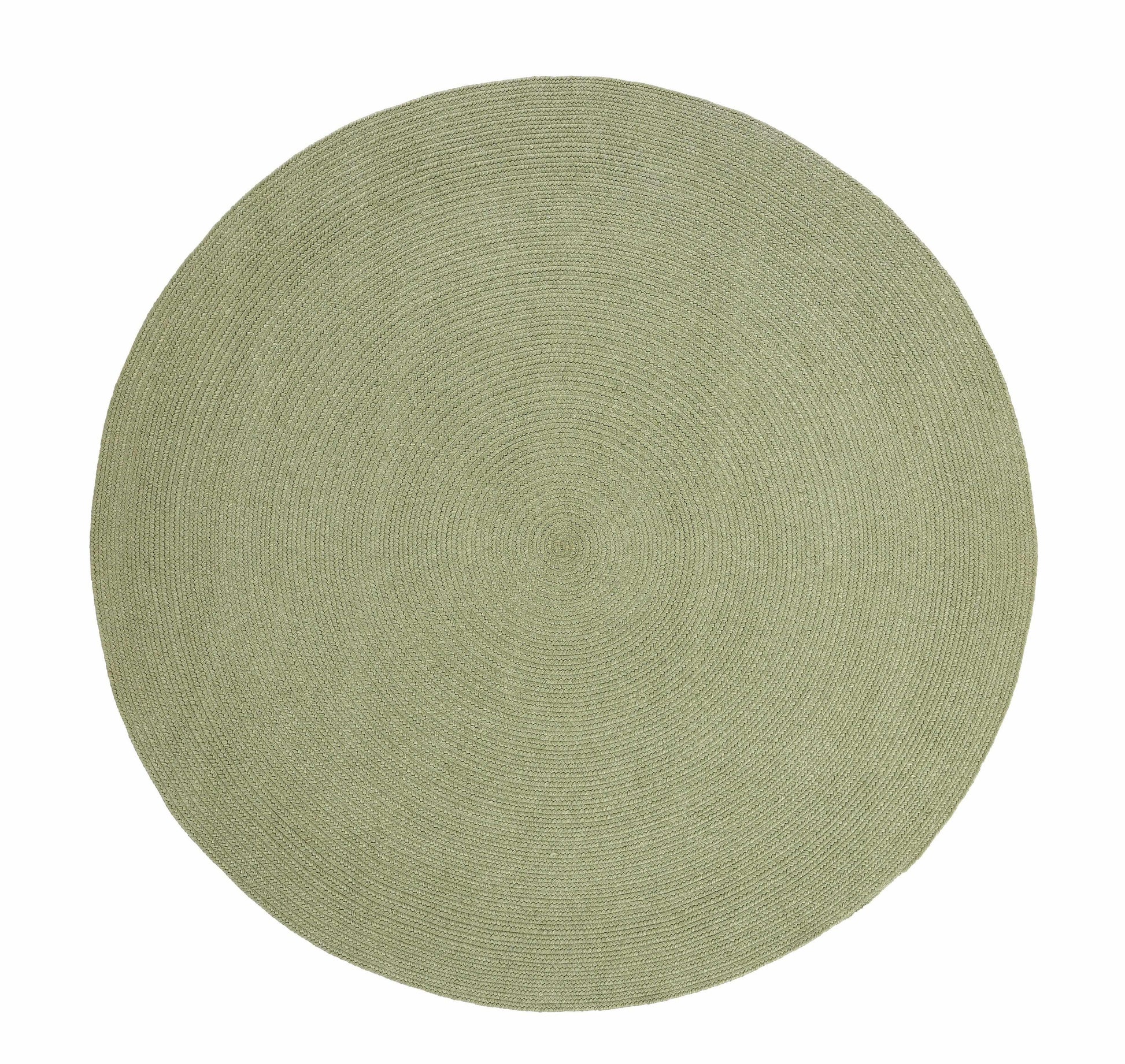 Braided Outdoor Reversible Solid Oval/Round Rug FredCo