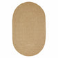 Braided Outdoor Reversible Solid Oval/Round Rug FredCo