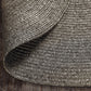 Braided Outdoor Reversible Solid Oval/Round Rug FredCo