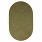 Braided Outdoor Reversible Solid Oval/Round Rug FredCo