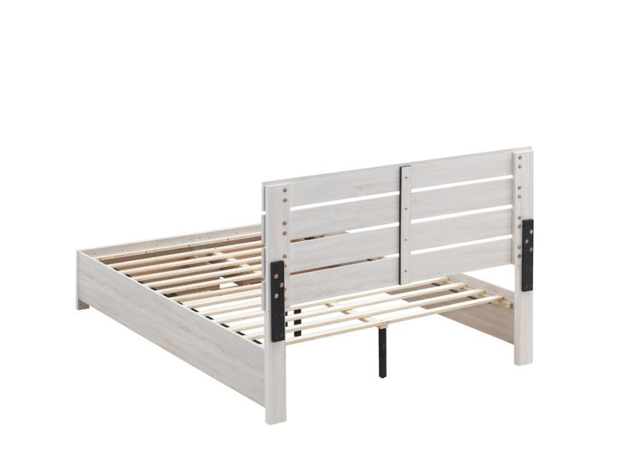 Brantford 4-piece Queen Storage Bedroom Set Coastal White Coaster FredCo