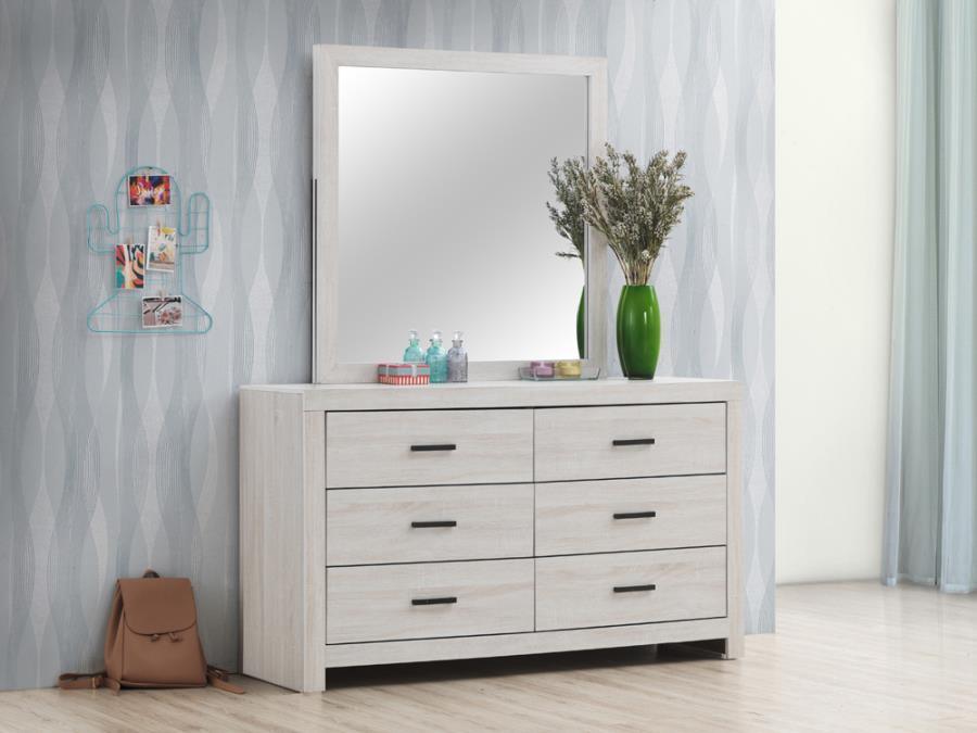 Brantford 4-piece Queen Storage Bedroom Set Coastal White Coaster FredCo