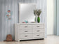 Brantford 4-piece Queen Storage Bedroom Set Coastal White Coaster FredCo