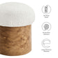 Breeze Boucle Upholstered Ottoman by Modway FredCo