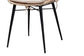 Brenna Modern Bohemian Greywashed Rattan and Natural Brown Finished Wood 5-Piece Dining Set FredCo