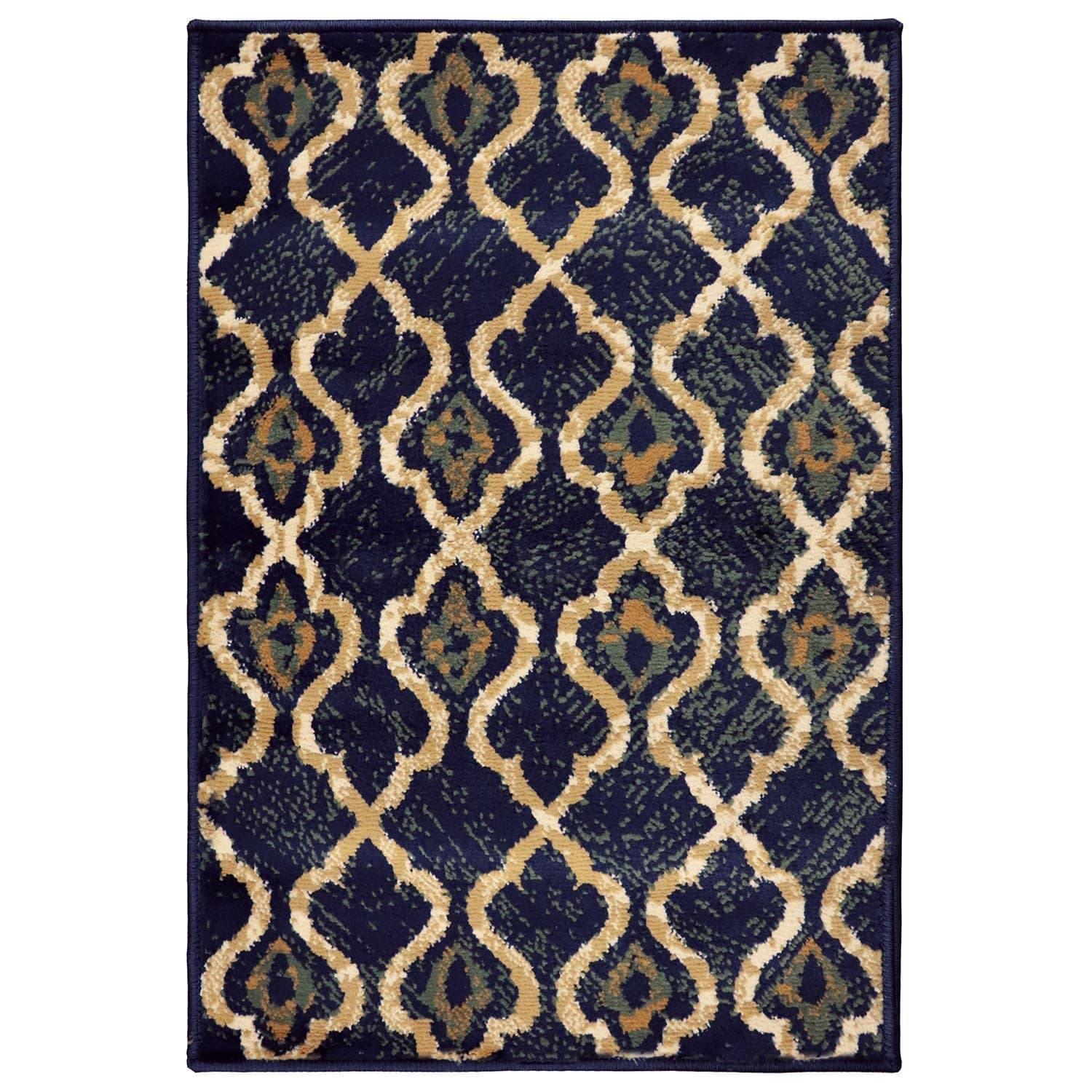 Brighton Mid-Century Trellis Rug FredCo