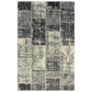 Brighton Oriental Contemporary Distressed Cotton-Blended Rug FredCo