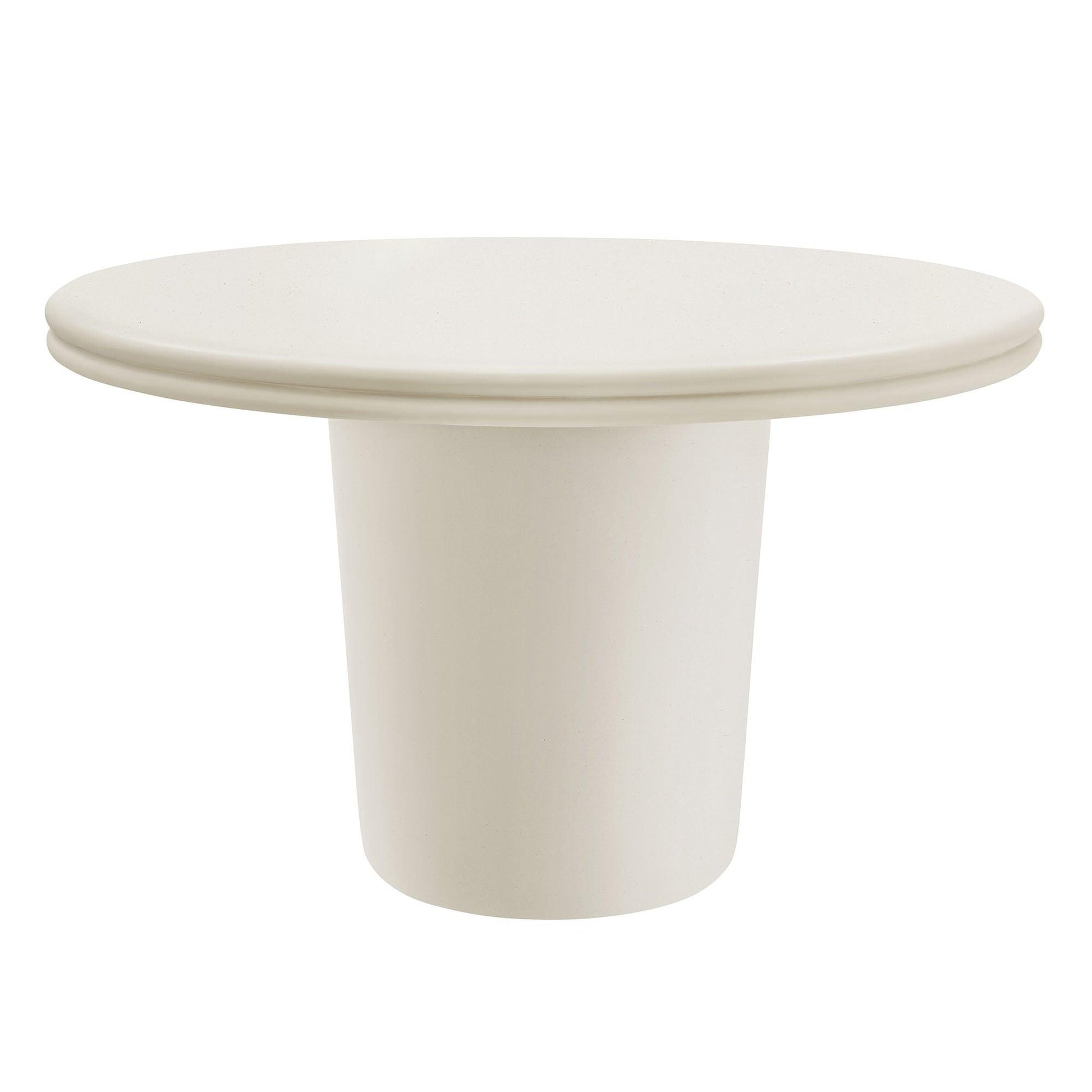 Brion 48" Indoor - Outdoor Patio Concrete Round Dining Table by Modway FredCo