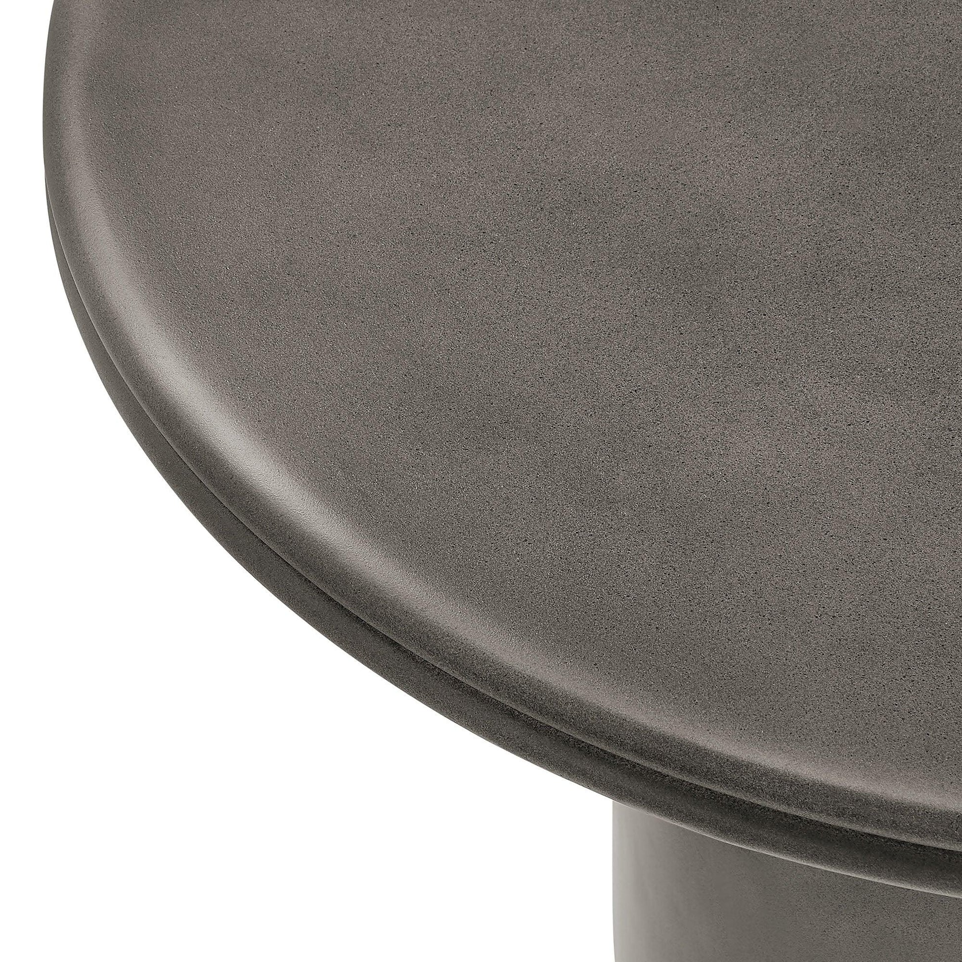 Brion 48" Indoor - Outdoor Patio Concrete Round Dining Table by Modway FredCo