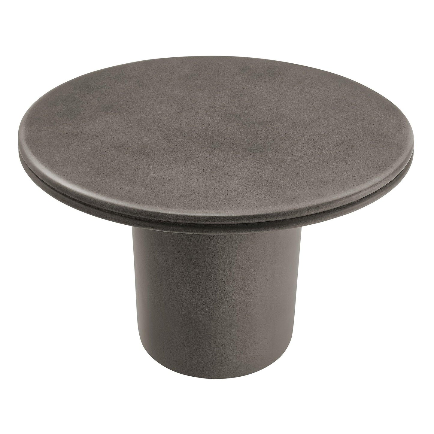 Brion 48" Indoor - Outdoor Patio Concrete Round Dining Table by Modway FredCo