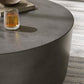 Brion Round Indoor - Outdoor Patio Concrete Coffee Table by Modway FredCo