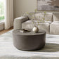 Brion Round Indoor - Outdoor Patio Concrete Coffee Table by Modway FredCo