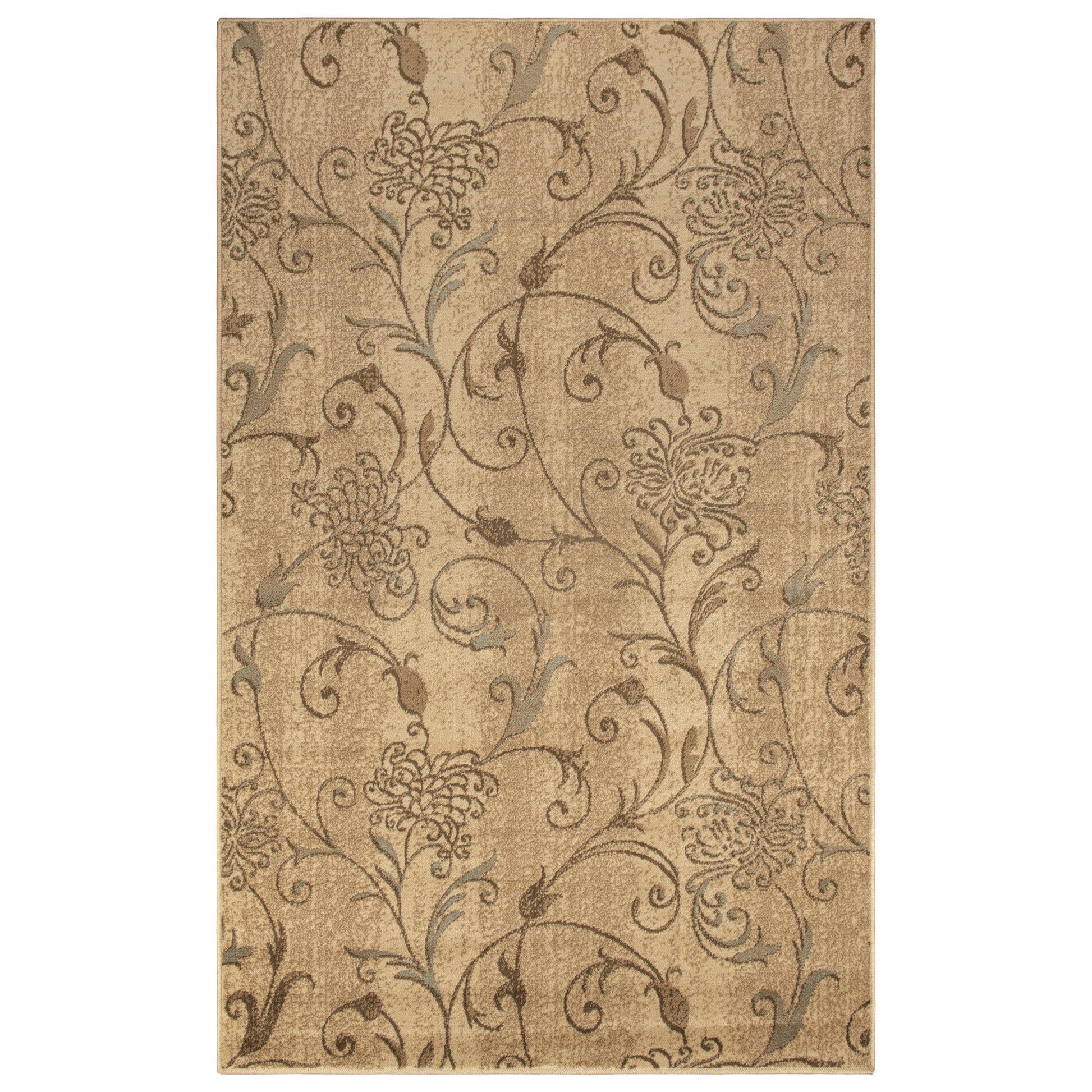 Briony Modern Floral Rug FredCo