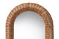 Brisia Natural Rattan Arch Mirror FredCo