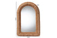 Brisia Natural Rattan Arch Mirror FredCo