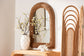 Brisia Natural Rattan Arch Mirror FredCo