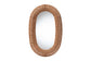 Brisia Natural Rattan Oval Mirror FredCo