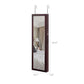 Brown Hanging Jewelry Armoire FredCo