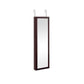 Brown Hanging Jewelry Armoire FredCo
