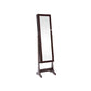 Brown Standing Jewelry Armoire FredCo