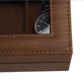 Brown Watch Box with 6 Slots FredCo