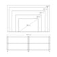 BRYCE Industrial 3-Tier TV Stand FredCo