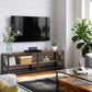 BRYCE Industrial 3-Tier TV Stand FredCo