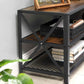 BRYCE Industrial 3-Tier TV Stand FredCo