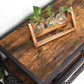 BRYCE Industrial 3-Tier TV Stand FredCo
