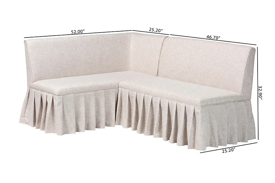 Bryna Dining Nook Bench Set FredCo