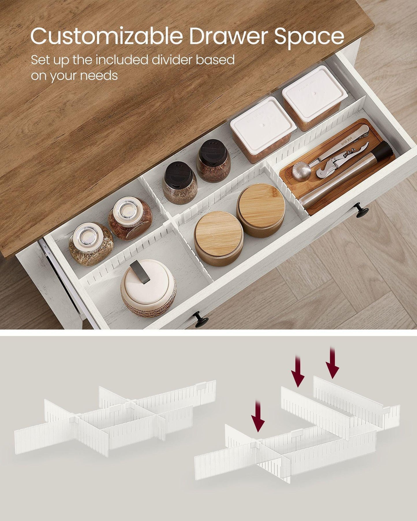 Buffet Cabinet with Storage and Drawer FredCo