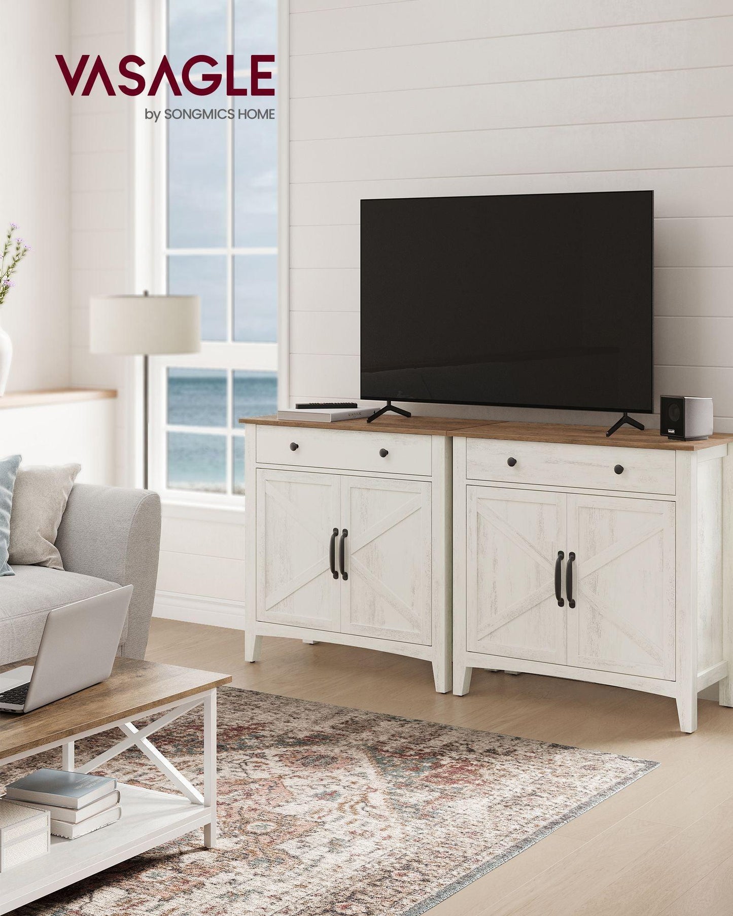 Buffet Cabinet with Storage and Drawer FredCo