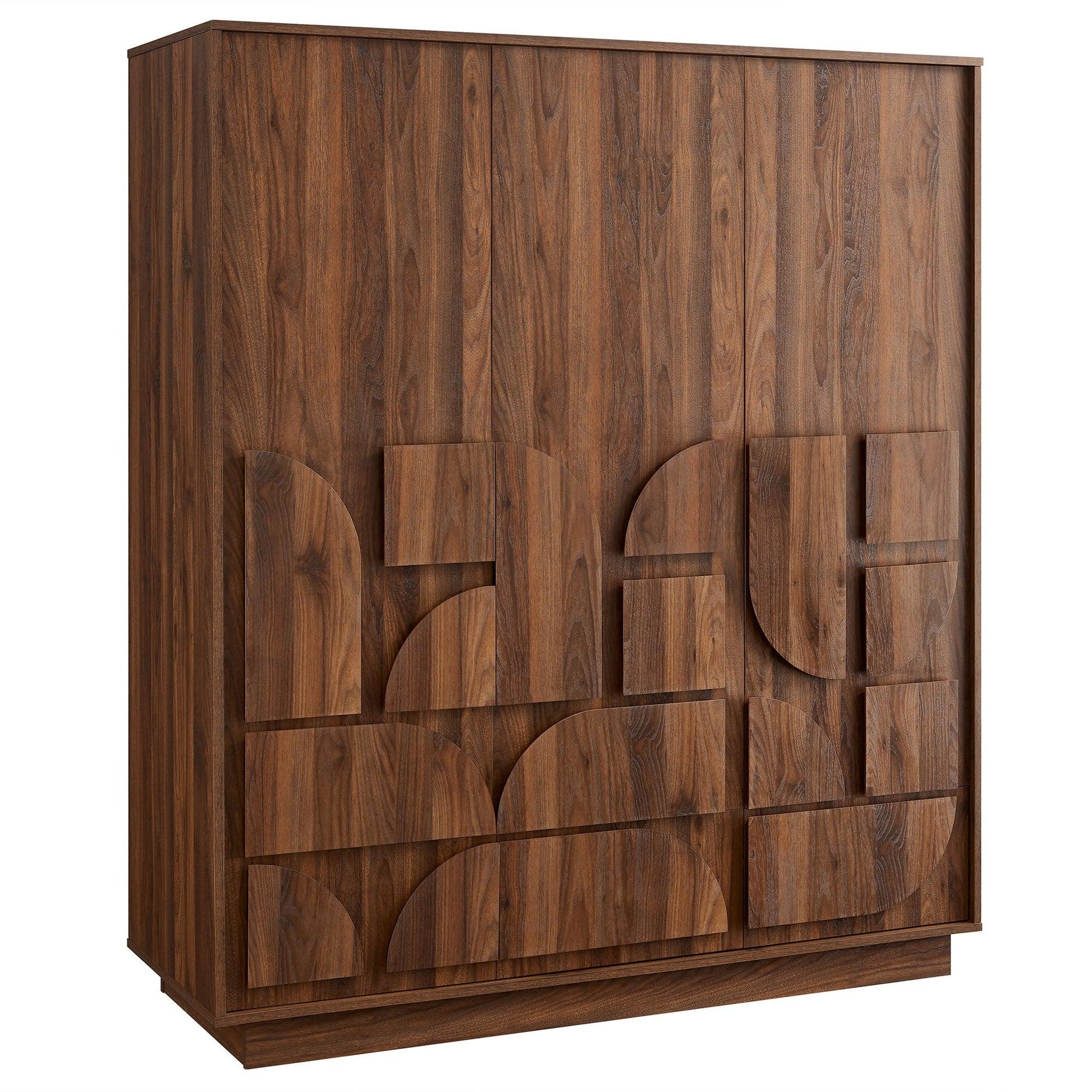 Bulwark 3-Door Wardrobe Closet by Modway FredCo