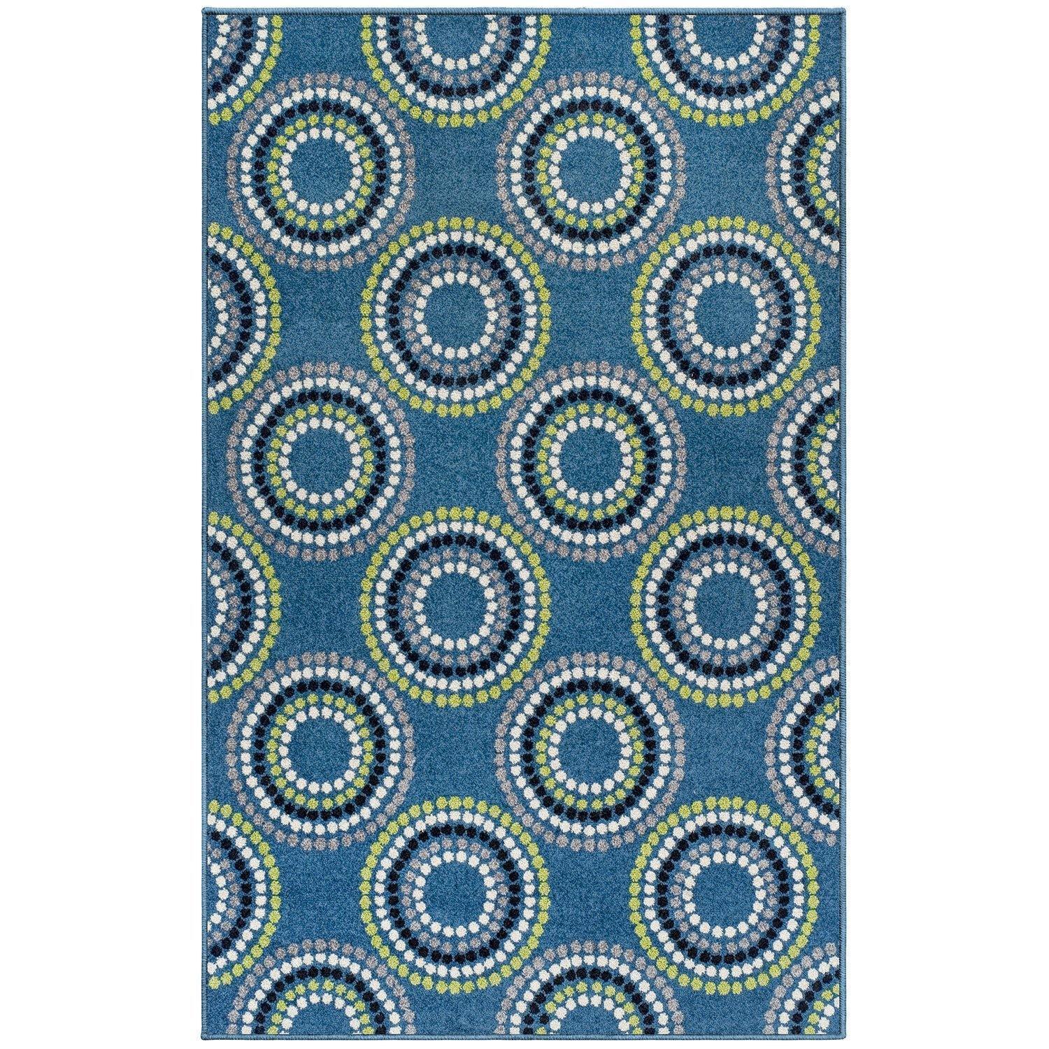 Burgess Casual Concentric Circles Rug FredCo