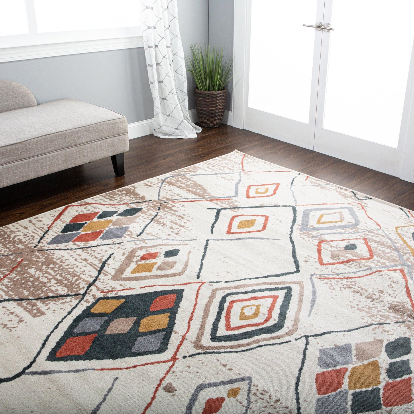 Burin Southwestern Geometric Rug FredCo