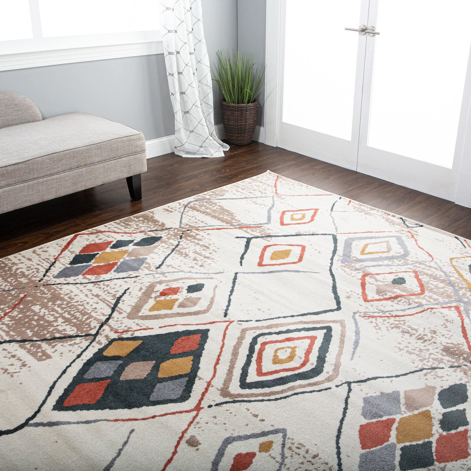 Burin Southwestern Geometric Rug FredCo