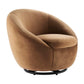 Buttercup Performance Velvet Swivel Chair, EEI-5007 FredCo