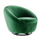 Buttercup Performance Velvet Swivel Chair, EEI-5007 FredCo