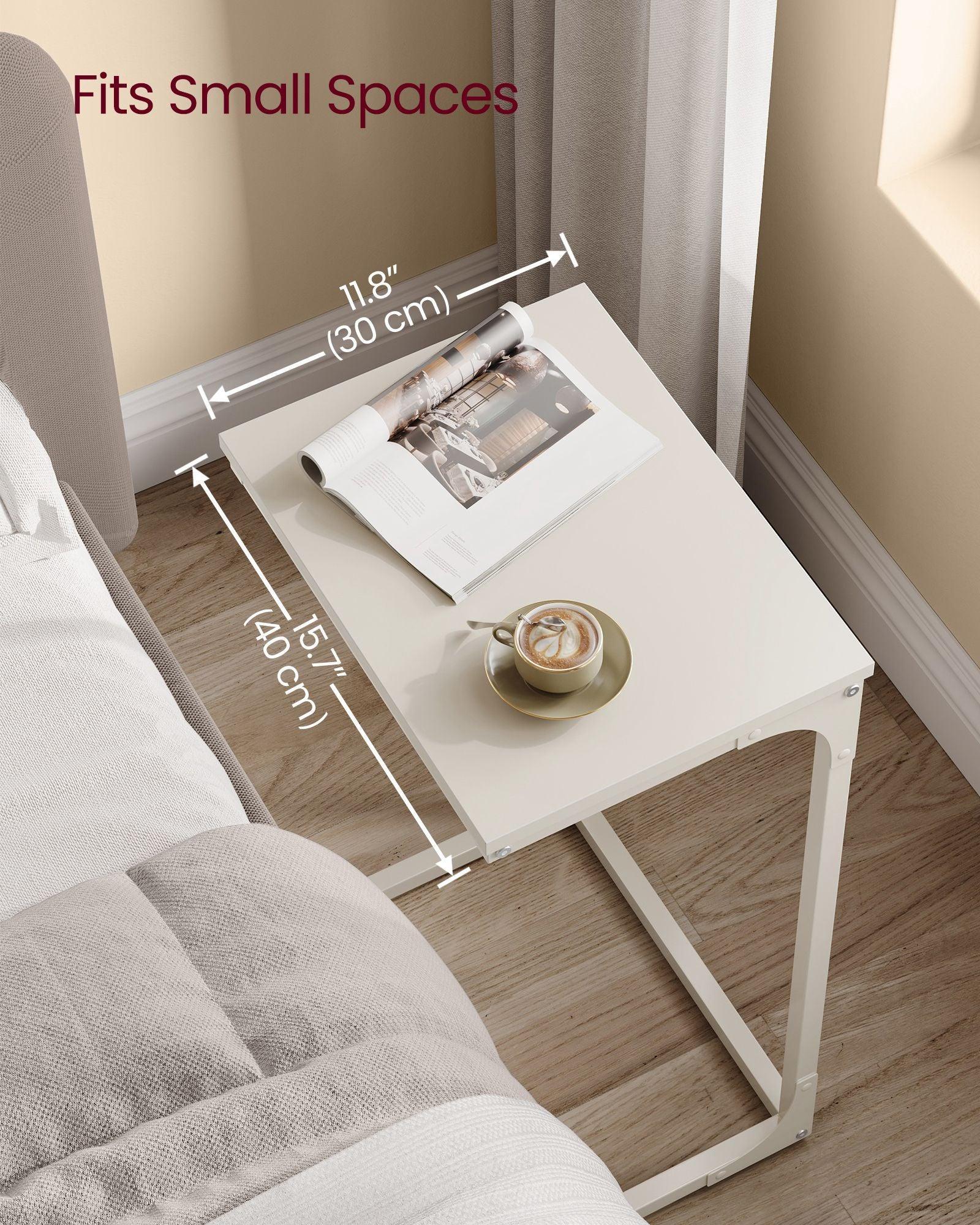 C-Shaped End Table FredCo