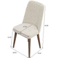 Premium Katie Mid-Century Modern Velvet Dining Chair Set - Elegant Design, Durable Velvet, Solid Wood Frame for Home Kitchen FredCo